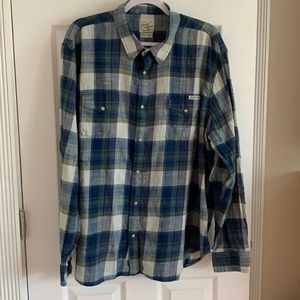 Lucky Brand Plaid Long Sleeve Shirt